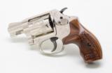 Smith & Wesson Model 36-10 Nickel Plated, .38 Special. Factory Engraved. LNIB - 2 of 4