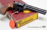Colt Python .357 Mag.
6 Inch Blue
Finish.
Like New In Box. 1987 - 9 of 10