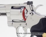 Colt Python .357 Mag.
4 Inch Bright Stainless Finish. Like New In Blue Case. 1996 - 8 of 8