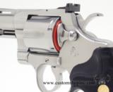 Colt Python .357 Mag 4 Inch Satin Stainless Steel Finish 'NRA Perfect (As New) Condition. 1997 - 7 of 8