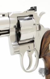 Colt Python 'ELITE' .357 Mag. 6 inch Bright Stainless Finish. Like New In Blue Case. 1997 - 9 of 10