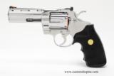 Colt Python .357 Mag.4 Inch Bright Stainless Finish. DOM 1987. As New In Blue Case - 6 of 8