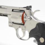 Colt Python .357 Mag 8 Inch Satin Stainless Finish. Like New In Blue Case With Picture Box - 9 of 11