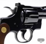 Colt Python 357 Mag. 2 1/2 Inch Blue. Like New Condition. DOM 1977. With Box - 4 of 9