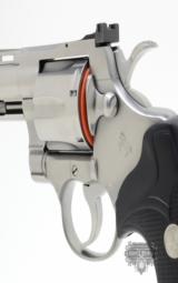 Colt Python .357 Mag. 4 Inch Satin Stainless Finish. DOM 1993. As New In Blue Case/Picture Box - 7 of 8