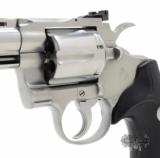 Colt Python .357 Mag. 4 Inch Satin Stainless Finish. DOM 1993. As New In Blue Case/Picture Box - 8 of 8