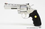 Colt Python 357 Mag. 4 Inch Bright Stainles. DOM 1983. Like New In Case - 6 of 8