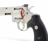 Colt Python .357 Mag. 6 Inch Satin Stainless Finish. DOM 1993. As New In Blue Case/Picture Box - 7 of 10