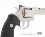 Colt Python .357 Mag. 6 Inch Satin Stainless Finish. DOM 1993. As New In Blue Case/Picture Box - 5 of 10