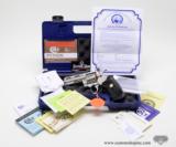 Colt Python .357 Mag.
4 Inch Bright Stainless Finish. DOM 1987. As New In Blue Case - 1 of 8