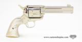 Colt Single Action Army, Gen. 3. 38/40 Cal. 4 3/4 Inch Bbl. Nickel - 3 of 11