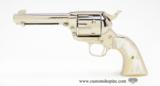 Colt Single Action Army, Gen. 3. 38/40 Cal. 4 3/4 Inch Bbl. Nickel - 6 of 11