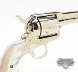 Colt Single Action Army, Gen. 3. 38/40 Cal. 4 3/4 Inch Bbl. Nickel - 5 of 11