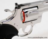 Colt Python .357 Mag. 6 Inch, Bright Stainless Finish. Like New Condition. In Blue Hard Case. - 3 of 8