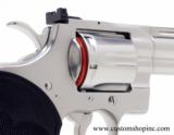 Colt Python .357 Mag 6" Satin Stainless Steel Finish 'Like New' Condition In Blue Hard Case. - 5 of 8