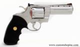 Colt Python .357 Mag. 4 Inch Satin Finish. Red Ramp. Like New Condition - 2 of 7