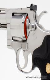 Colt Python .357 Mag. 4 Inch Satin Finish. Red Ramp. Like New Condition - 6 of 7