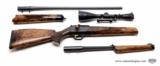 Blaser R-93 2-Barrel Set. 30-06 Stutzen And 300 Win Mag. Excellent Condition. With Case - 3 of 8