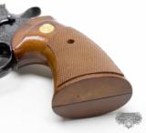 Colt Python 'C' Engraved. 6 Inch Blue. Like New/Unfired. In Presentation Case With Letter - 9 of 9