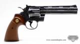 Colt Python 'C' Engraved. 6 Inch Blue. Like New/Unfired. In Presentation Case With Letter - 2 of 9