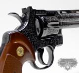 Colt Python 'C' Engraved. 6 Inch Blue. Like New/Unfired. In Presentation Case With Letter - 4 of 9