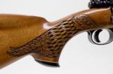 Custom Mauser 98 .300 Win Mag. Heavily Engraved And Carved. With Vintage Redfield Widefield 3x9 Scope. Excellent Condition - 8 of 12