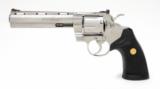 Colt Python .357 Mag 6 Inch Satin Stainless Steel Finish. Like New Condition. - 5 of 6