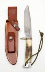 Randall Made Model 5. Camp And Trail Knife. Stag Handle - 1 of 2