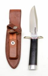 Randall Made Model 1. All Purpose Fighting Knife. Green Mircata Handle - 2 of 2