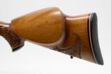 Custom Mauser 98 .300 Win Mag. Heavily Engraved And Carved. With Vintage Redfield Widefield 3x9 Scope. Excellent Condition - 6 of 12