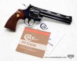 Colt Python 357 Mag 6 Inch Blue. DOM 1981. Like New. No Box - 1 of 8