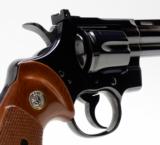 Colt Python 357 Mag. 6 Inch Blue Revolver. Like New In Factory Original Box. DOM 1973 - 5 of 15