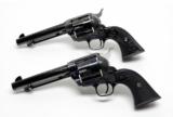 Matching Engraved Colt Single Action Army Revolvers. Colt .45. One SAA, One Cowboy. Sold As Pair Only. - 8 of 19