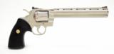 Colt Python .357 Mag.
8 Inch
E Nickel Finish. Like New In Case - 3 of 9