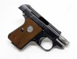 Colt Automatic Junior Colt 25. 25 ACP Pistol. Excellent - 4 of 5