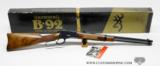 Browning B-92 44 Mag Lever Action Rifle. 1981. New In Box - 1 of 11