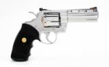 Colt Python 357 Mag. Bright Stainless 4 Inch. New In Picture Box. PM Collection - 3 of 9