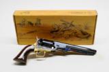 A. Uberti 1851 Navy Square Back .36 Cal. Black Powder Replica. Like New In Box. Test Fired Only. PM Collection - 2 of 5