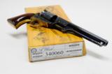A. Uberti 1851 Navy Square Back .36 Cal. Black Powder Replica. Like New In Box. Test Fired Only. PM Collection - 3 of 5