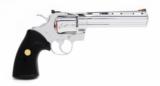 Colt Python 357 Mag. 6 Inch Bright Stainless Finish. DOM 1987. Like New In Case. - 3 of 9