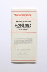 Winchester Model 1885 Low Wall. 22LR Single Shot. Like New Custom Reproduction. Test Fired Only - 9 of 10