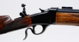 Winchester Model 1885 Low Wall. 22LR Single Shot. Like New Custom Reproduction. Test Fired Only - 3 of 10