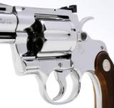 Colt Python 357 Mag. 2 1/2 Inch Bright Stainless Finish. Like New In Blue Case. DOM 1987 - 8 of 9