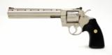 Colt Python .357 Mag.8 InchE Nickel Finish. Like New In Case - 6 of 9