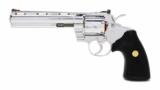 Colt Python 357 Mag. 6 Inch Bright Stainless Finish. DOM 1987. Like New In Case - 6 of 9