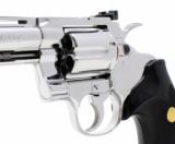 Colt Python 357 Mag. 6 Inch Bright Stainless Finish. DOM 1987. Like New In Case - 7 of 9