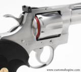 Colt Python .357 Mag 4 Inch Satin Stainless Steel Finish. Like New Condition. With Factory Letter - 4 of 9
