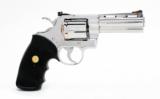 Colt Python 357 Mag. Bright Stainless 4 Inch. New In Picture Box. PM Collection - 3 of 9