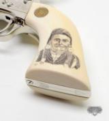 Colt 45 Single Action Army. Nez Perce Commemorative. 48 of 75. Like New In Wood Box - 13 of 15