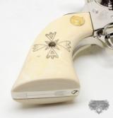 Colt 45 Single Action Army. Nez Perce Commemorative. 48 of 75. Like New In Wood Box - 14 of 15